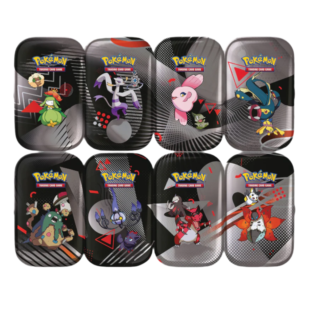 Unova Mini Tin Display