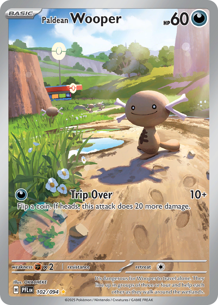 Paldean Wooper - 102/094