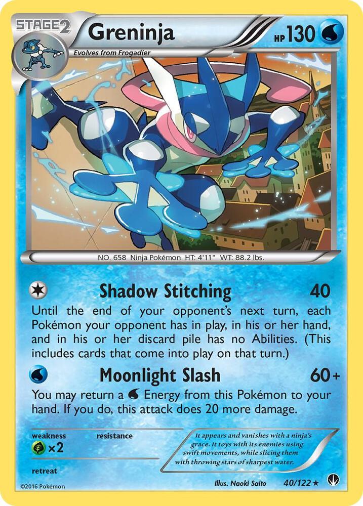 Greninja - 40/122