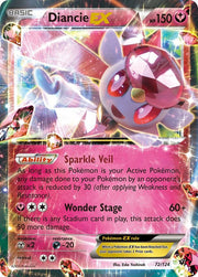 Diancie EX - 72/124
