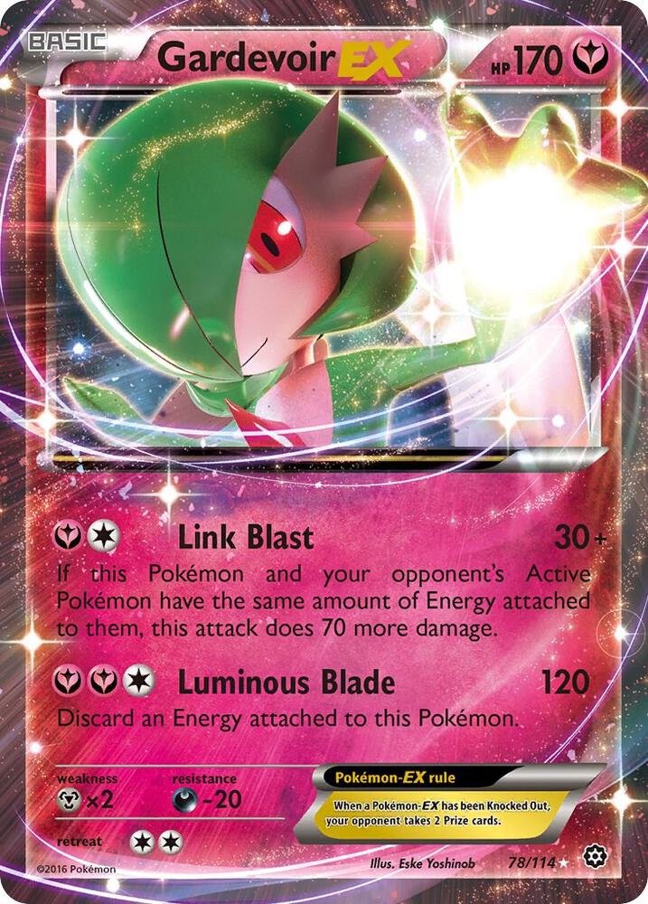 Gardevoir EX - 78/114