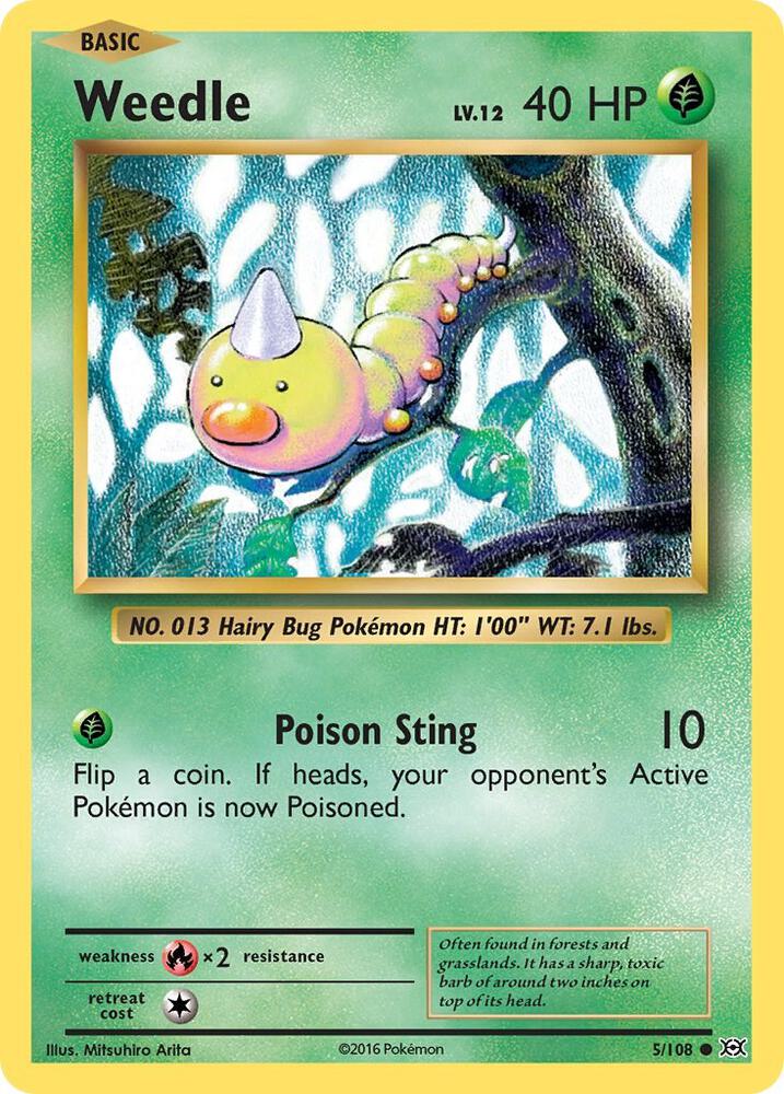 Weedle - 5/108