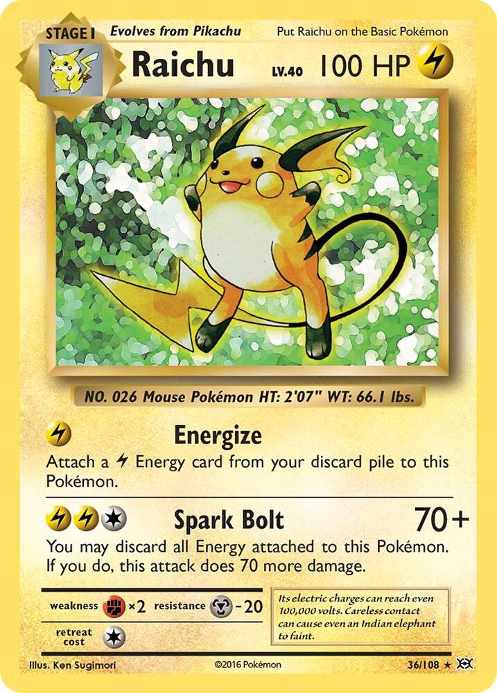 Raichu - 36/108
