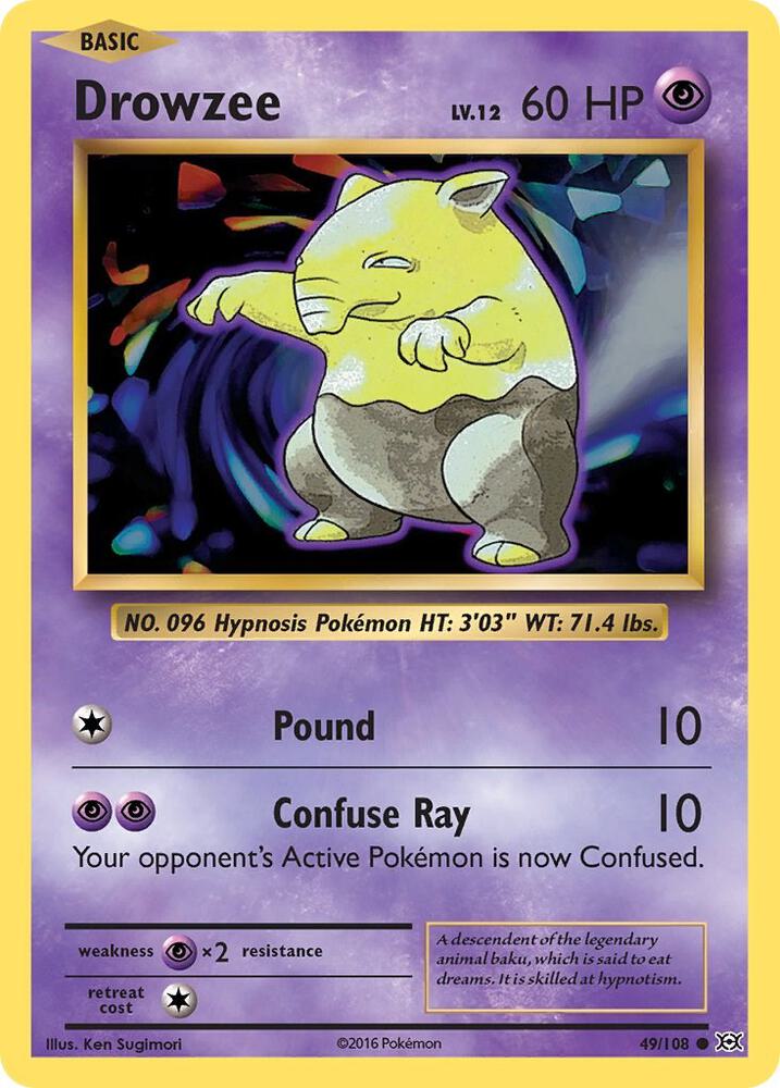 Drowzee - 49/108