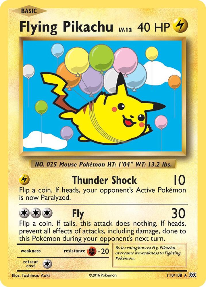 Flying Pikachu - 110/108