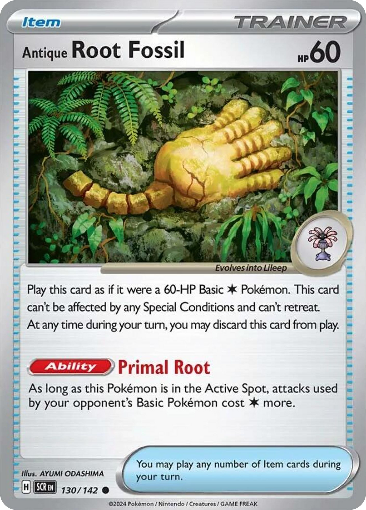 Antique Root Fossil - 130/142