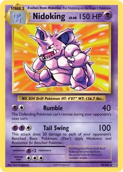 Nidoking - 45/108 - 045/108