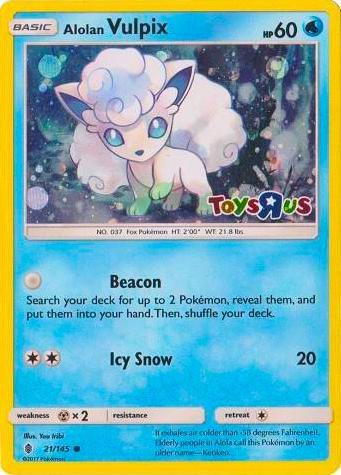 Alolan Vulpix - 21/145 - 021/145