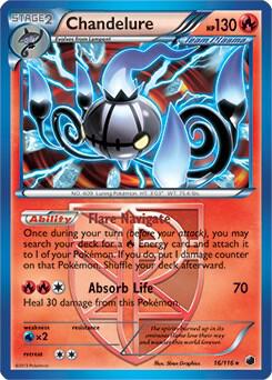 Chandelure - 16/116 - 016/116