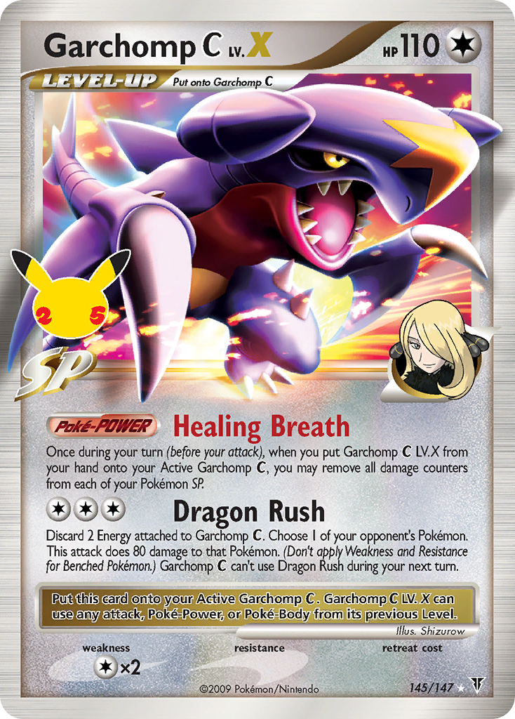Garchomp C LV.X - 145/147