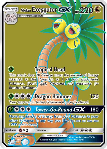 Alolan Exeggutor GX - 107/111