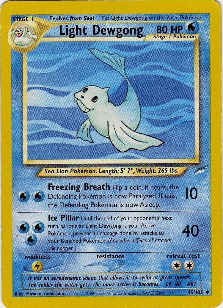 Light Dewgong - 045/105