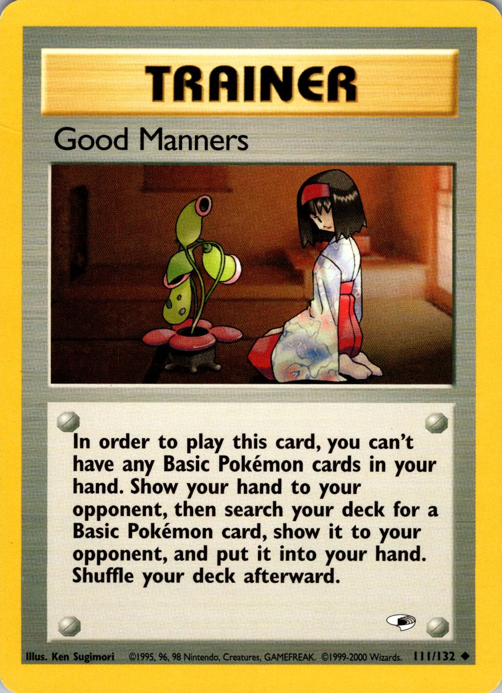 Good Manners - 111/132