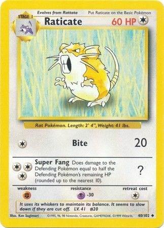 Raticate - 040/102