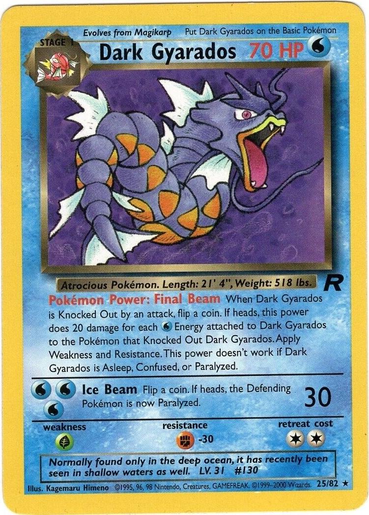 Dark Gyarados - 25/82