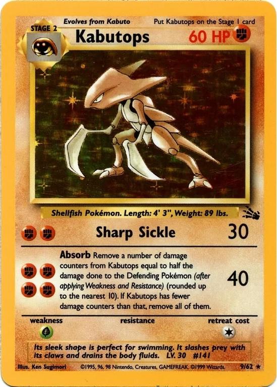 Kabutops - 09/62