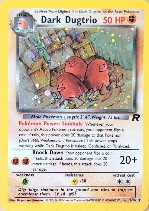 Dark Dugtrio - 06/82