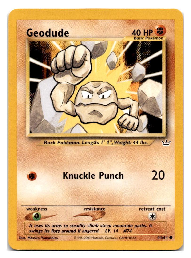 Geodude - 44/64