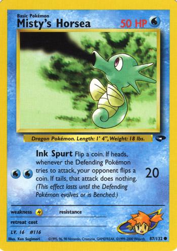 Misty's Horsea - 087/132