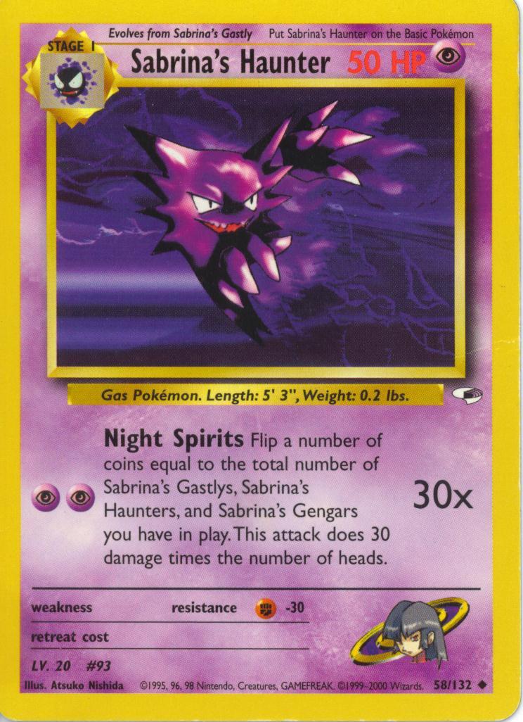 Sabrina's Haunter - 058/132