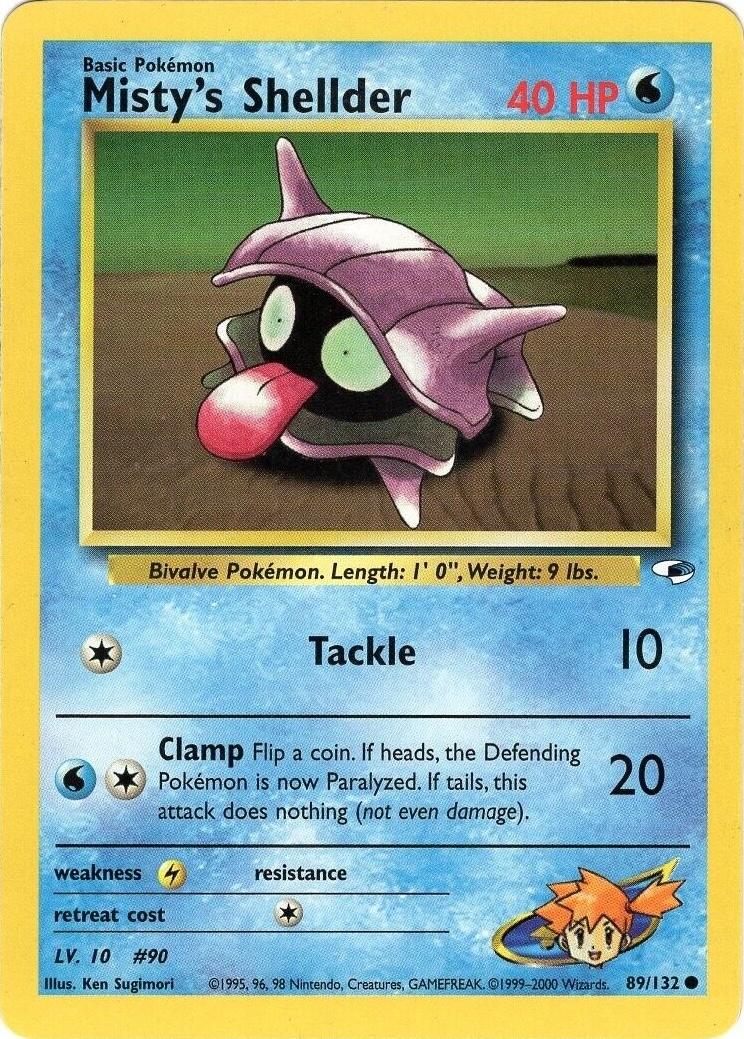 Misty's Shellder - 089/132