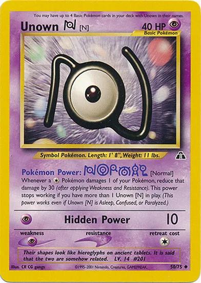 Unown [N] - 50/75