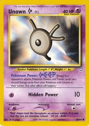 Unown [K] - 58/64