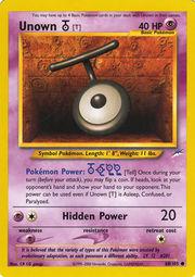 Unown [T] - 088/105
