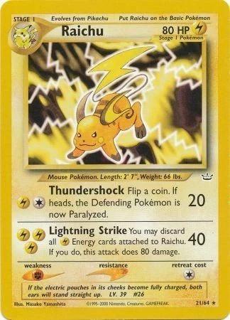 Raichu - 21/64