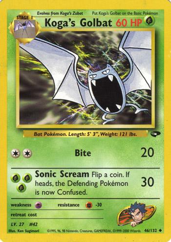 Koga's Golbat - 046/132