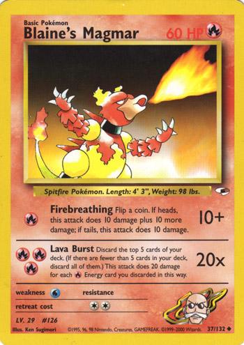 Blaine's Magmar - 037/132
