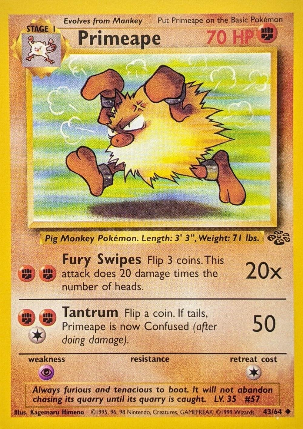 Primeape - 43/64