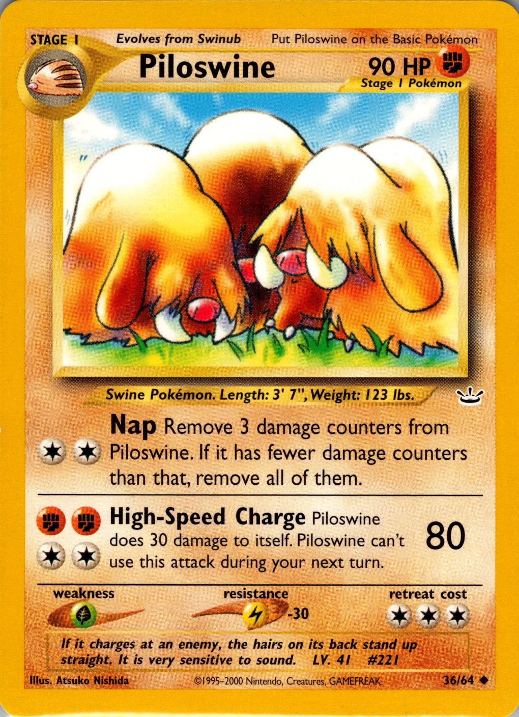Piloswine - 36/64