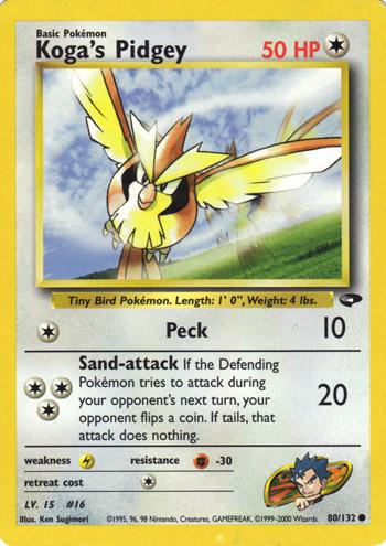 Koga's Pidgey - 080/132