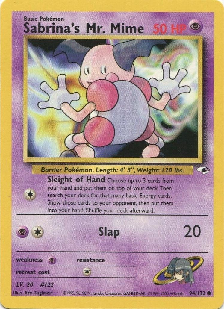 Sabrina's Mr. Mime - 094/132