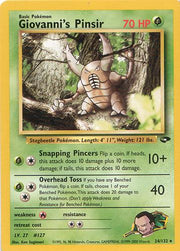 Giovanni's Pinsir - 024/132
