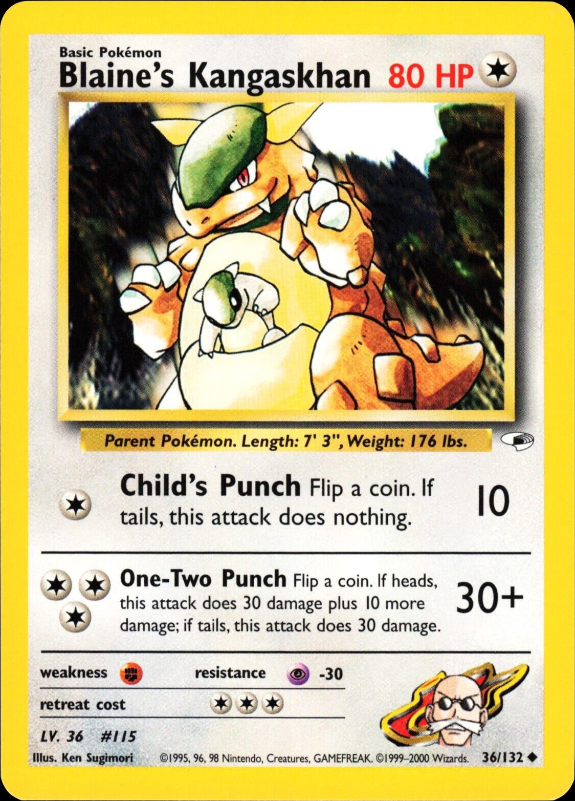 Blaine's Kangaskhan - 036/132