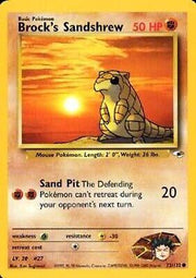 Brock's Sandshrew - 072/132
