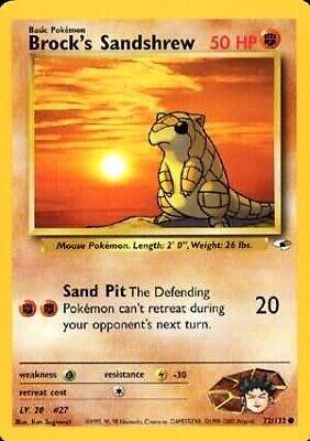 Brock's Sandshrew - 072/132