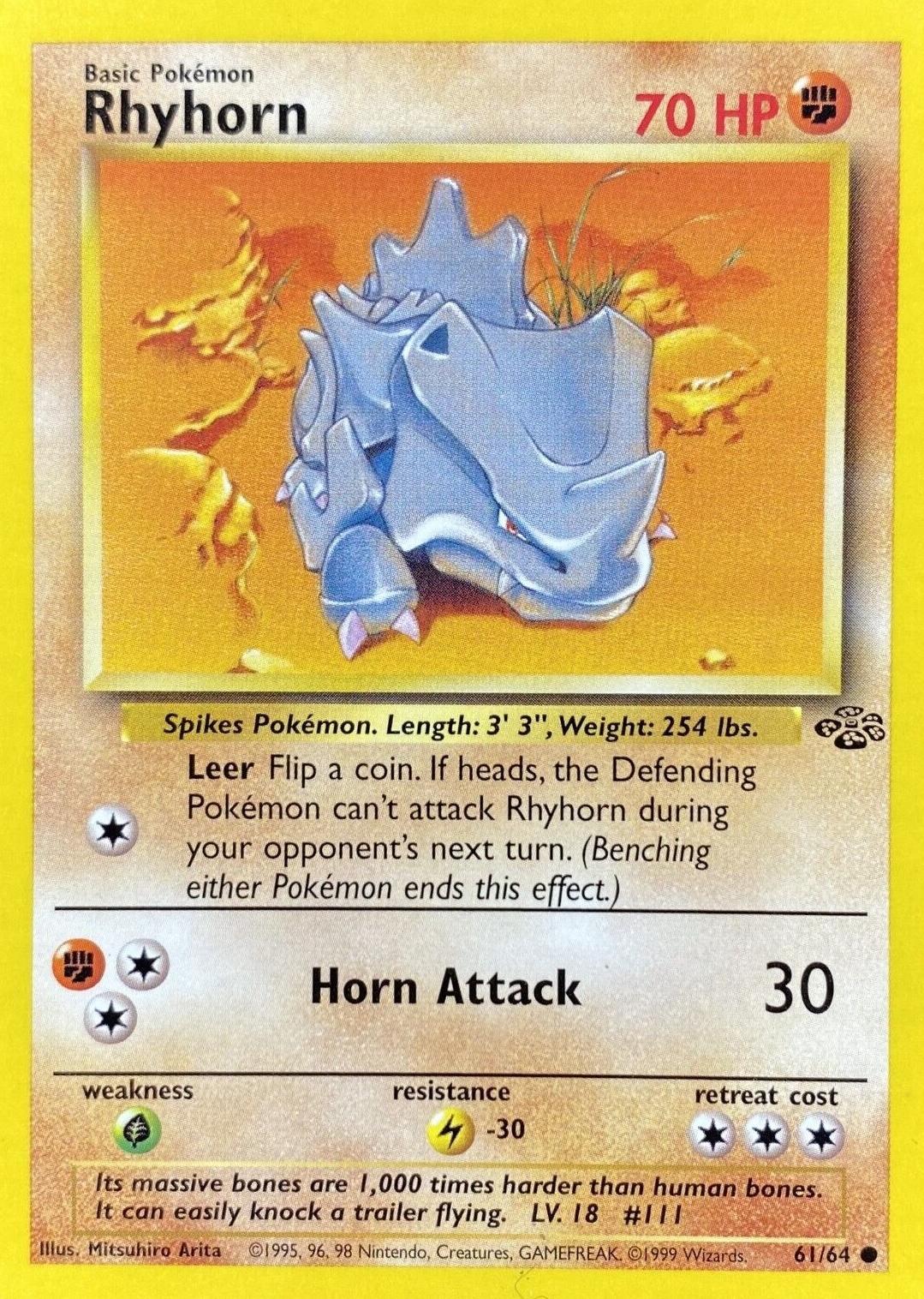 Rhyhorn - 61/64