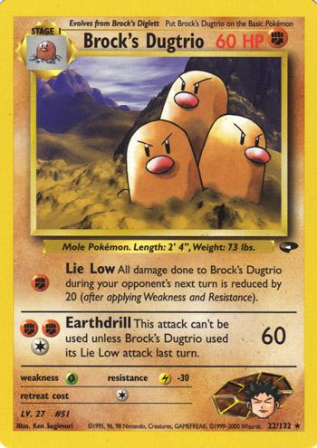 Brock's Dugtrio - 022/132