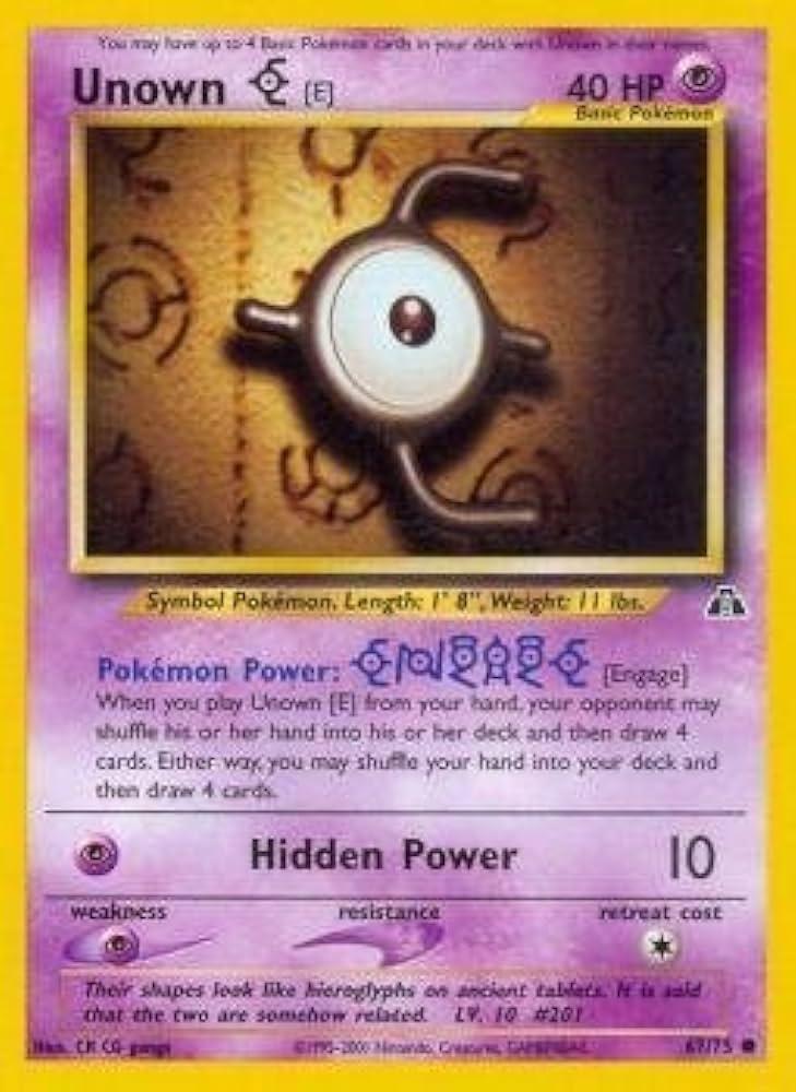 Unown [E] - 67/75