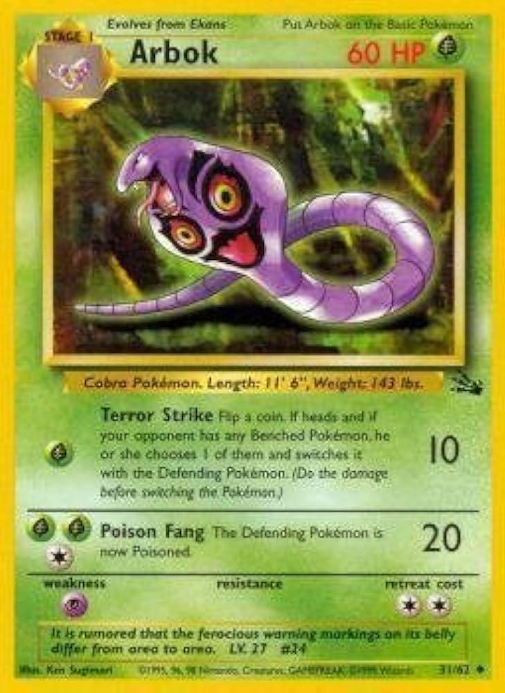 Arbok - 31/62