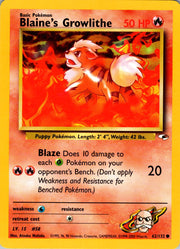 Blaine's Growlithe - 062/132