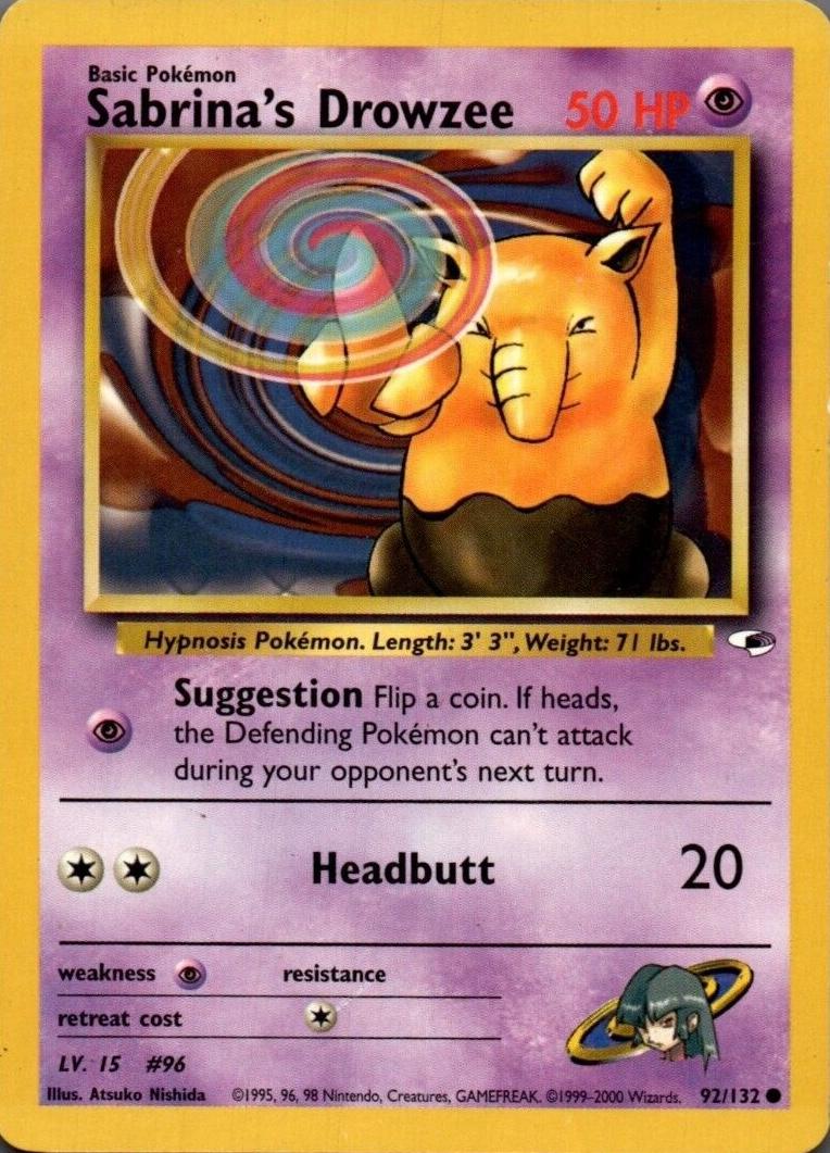 Sabrina's Drowzee - 092/132