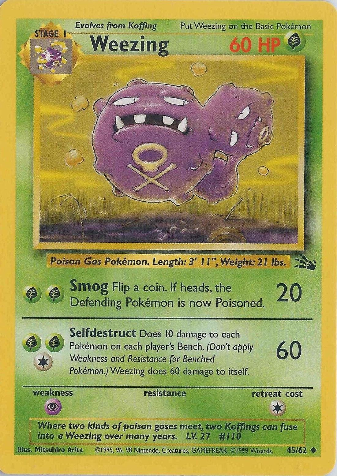Weezing - 45/62