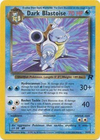 Dark Blastoise - 20/82