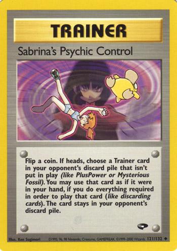 Sabrina's Psychic Control - 121/132