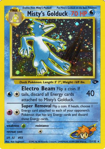 Misty's Golduck - 012/132 PSA 9