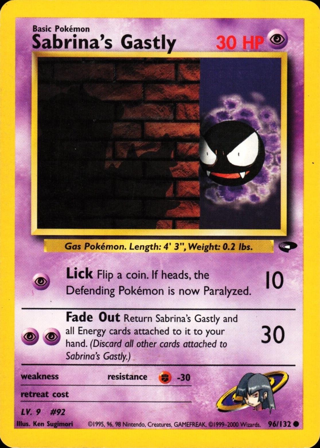 Sabrina's Gastly - 096/132